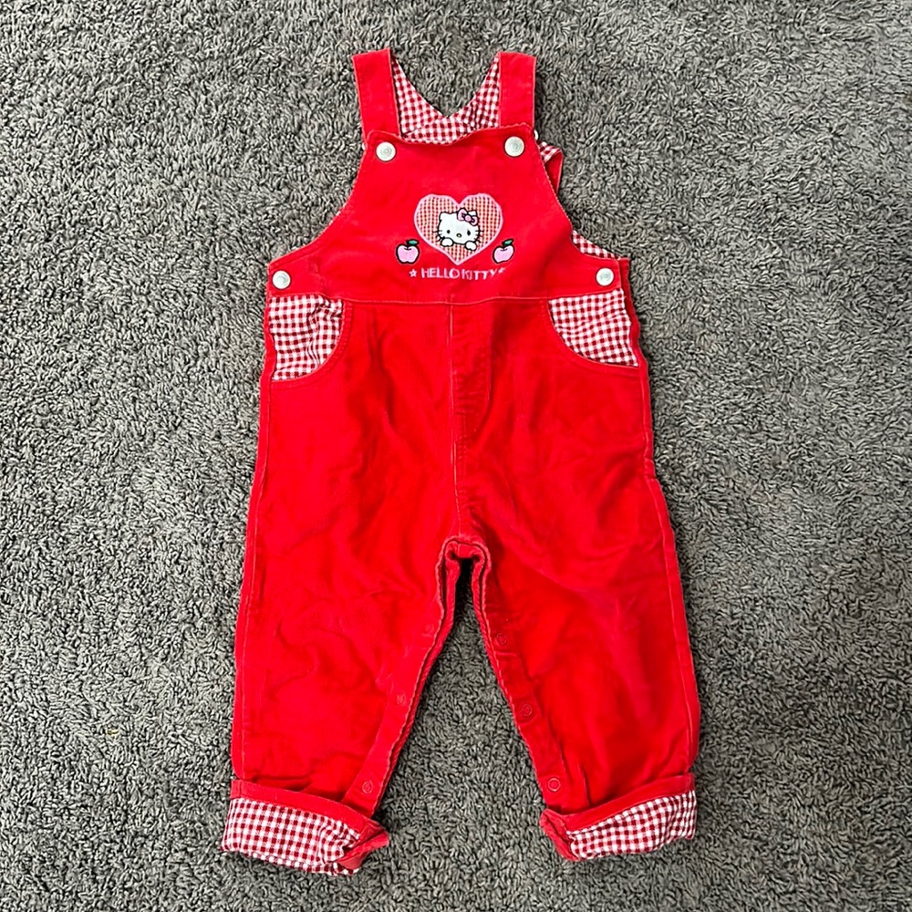 Hello Kitty Overalls